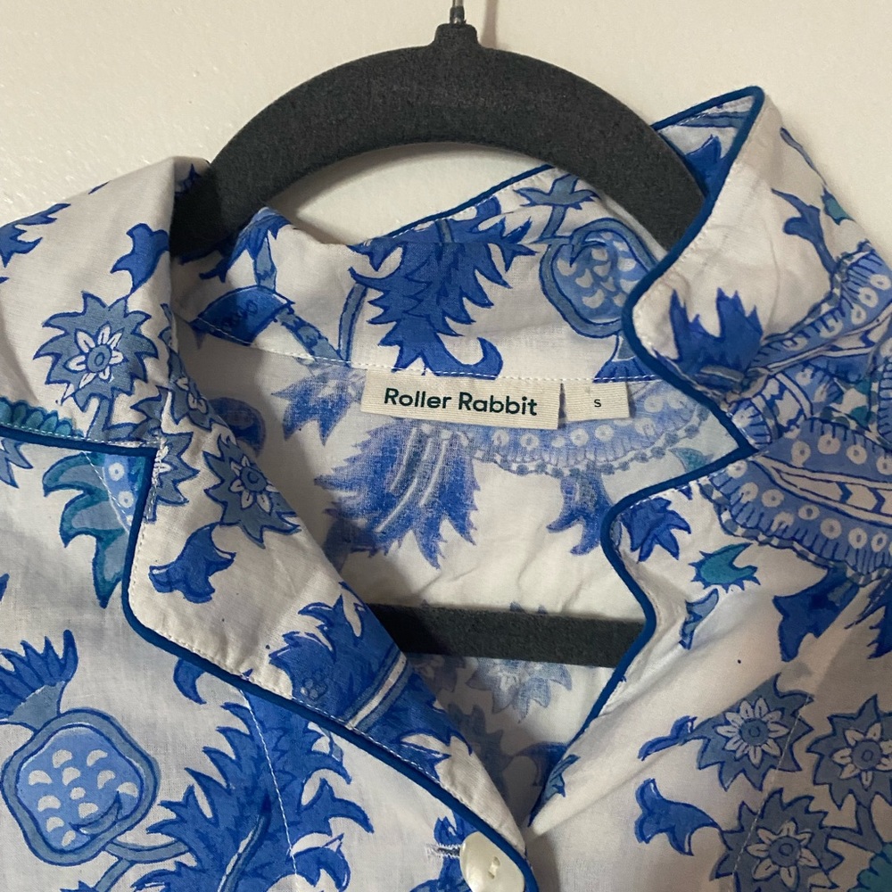 Roller Rabbit Pajama Top